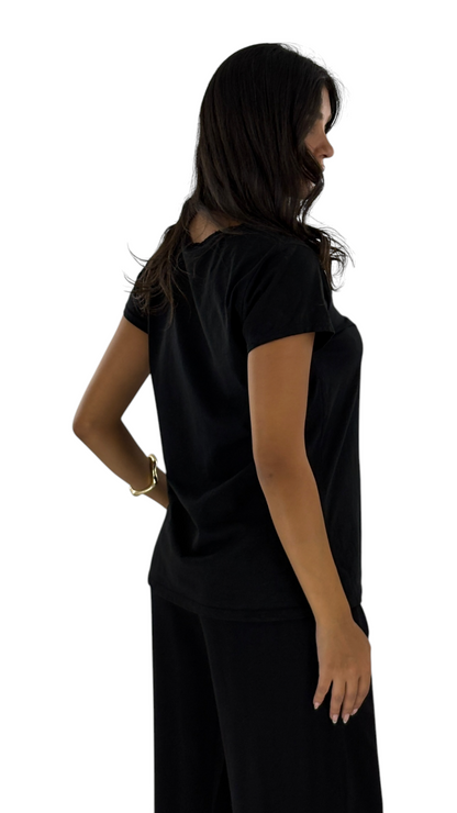 Jina Black T-Shirt