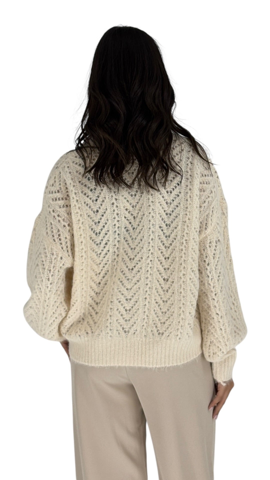 Ragna Cream Cardigan