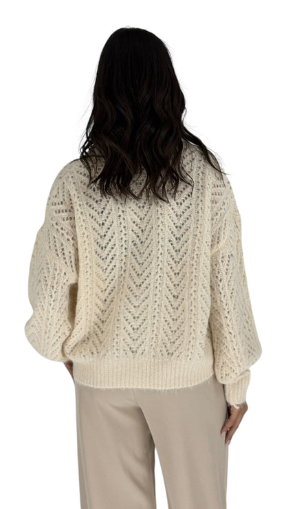 Ragna Cream Cardigan
