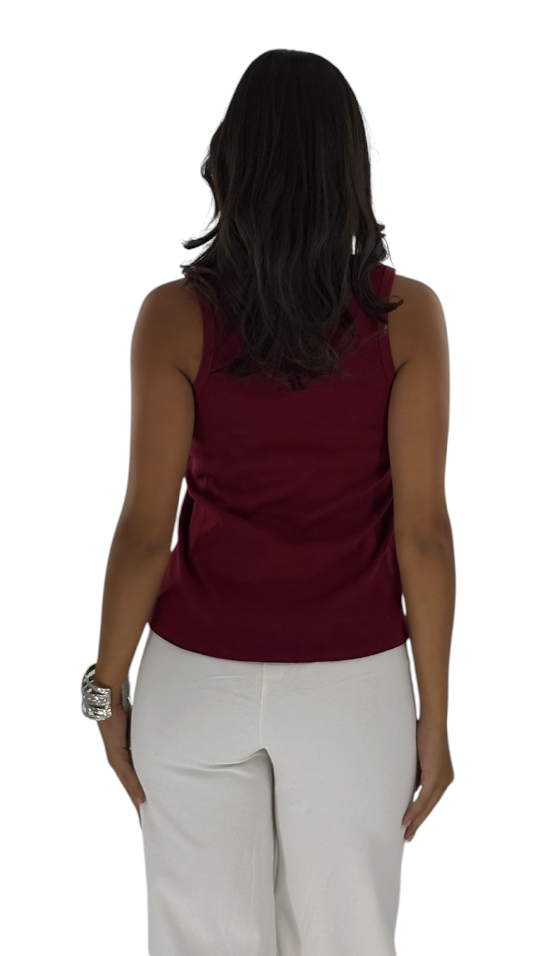 Dina Maroon Top