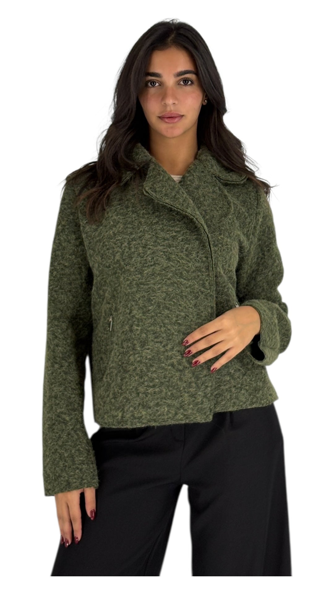 Edith Olive Green Jacket