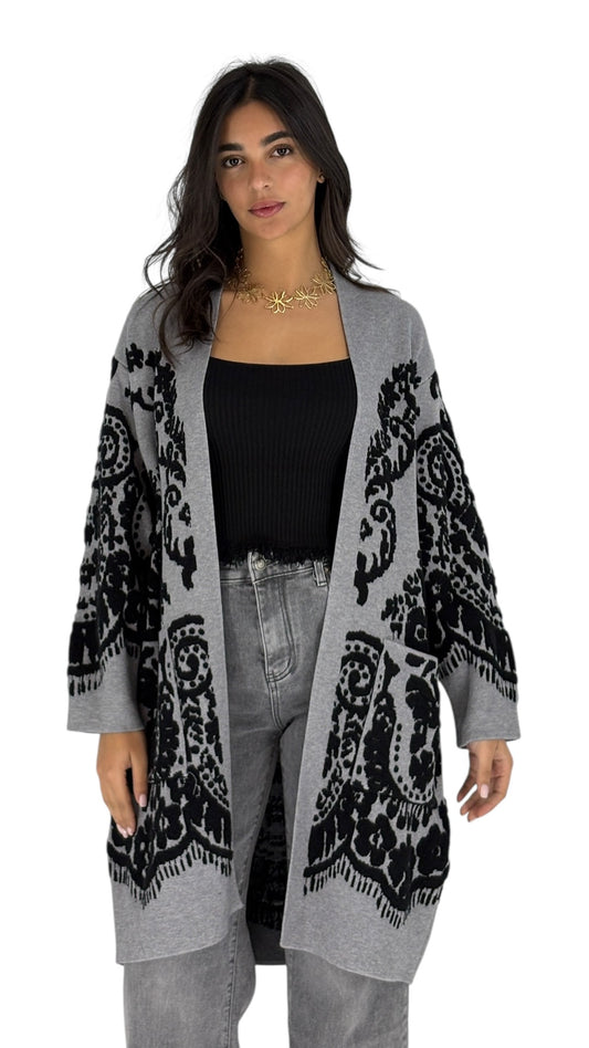Romy Grey Cardigan