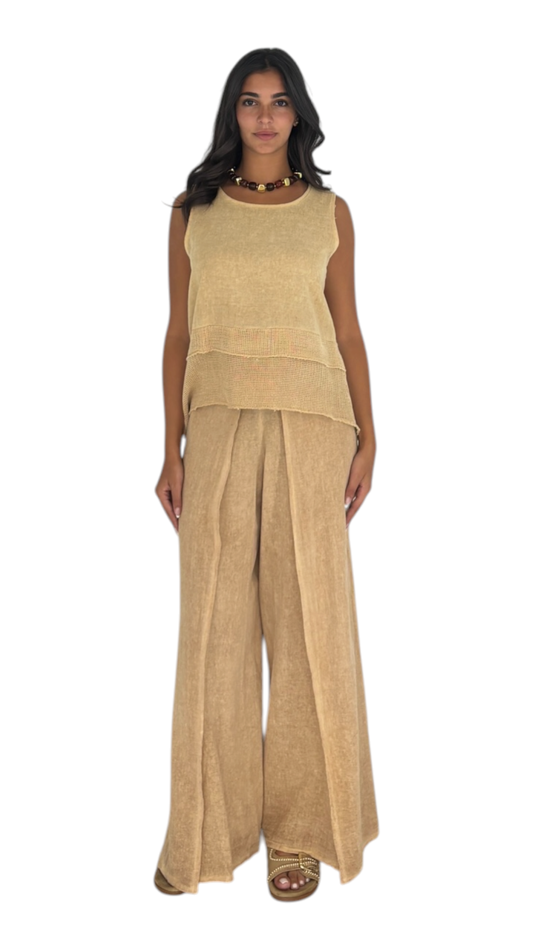 Lialy Camel Pants
