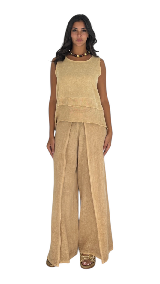 Lialy Camel Pants
