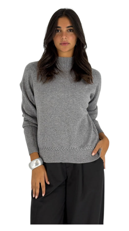 Miwa Grey Sweater
