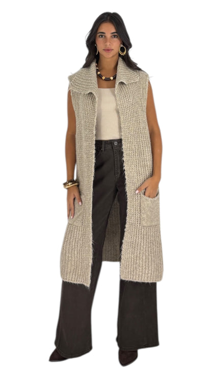 Maisa Beige Vest