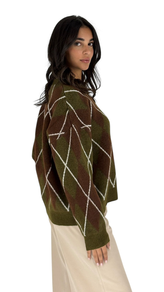 Alvara Olive Sweater