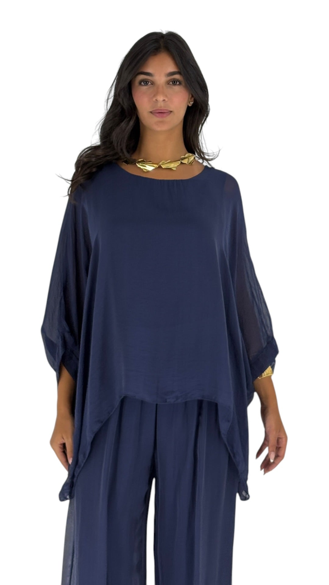 Alyas Navy Top