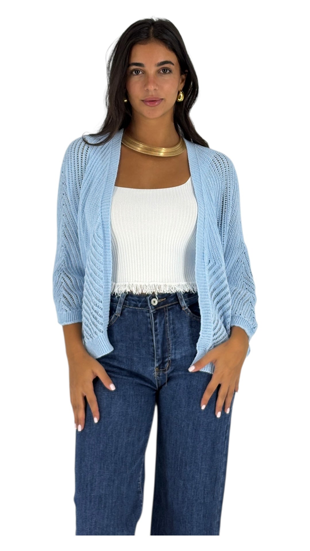 Payal Blue Cardigan