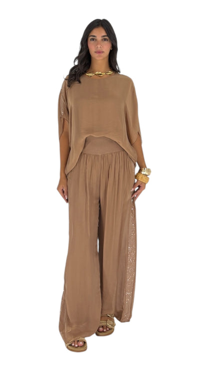 Alia Camel Pants