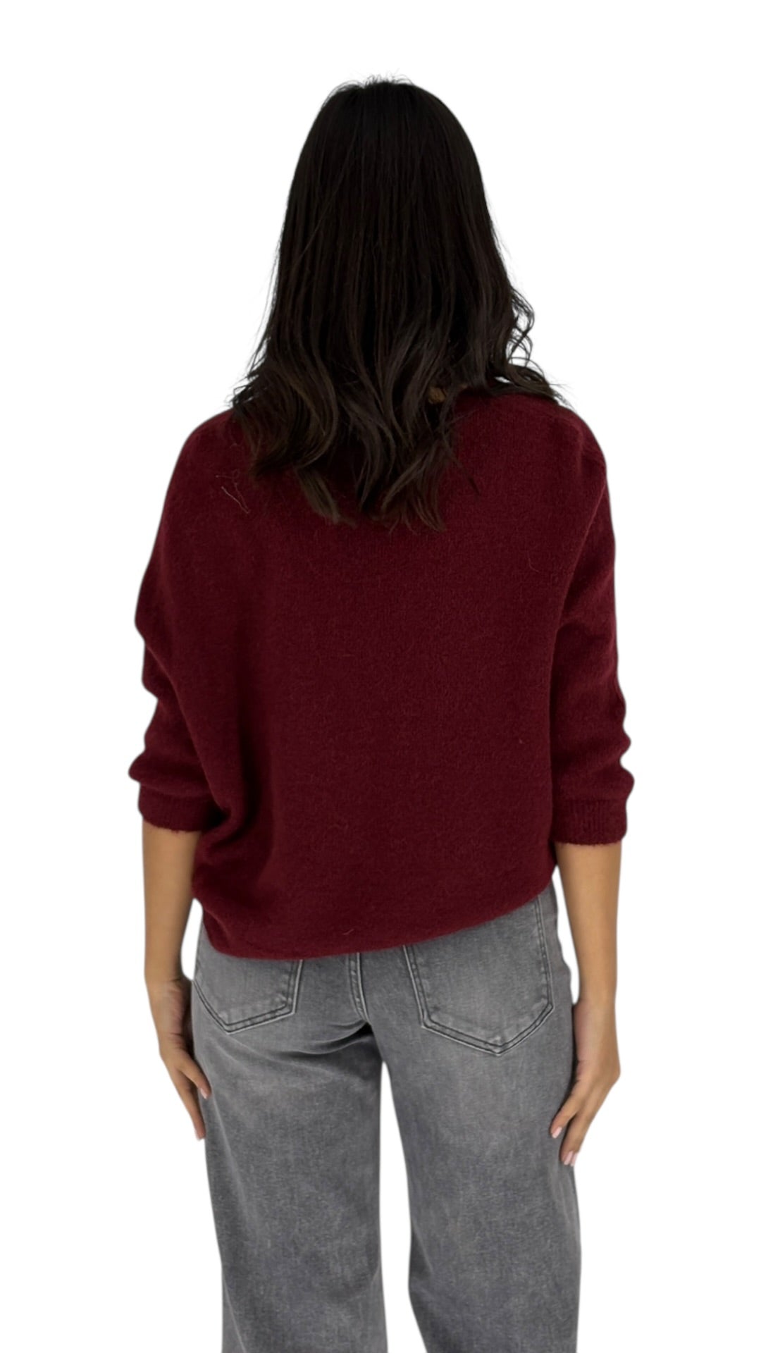Taisa Maroon Sweater