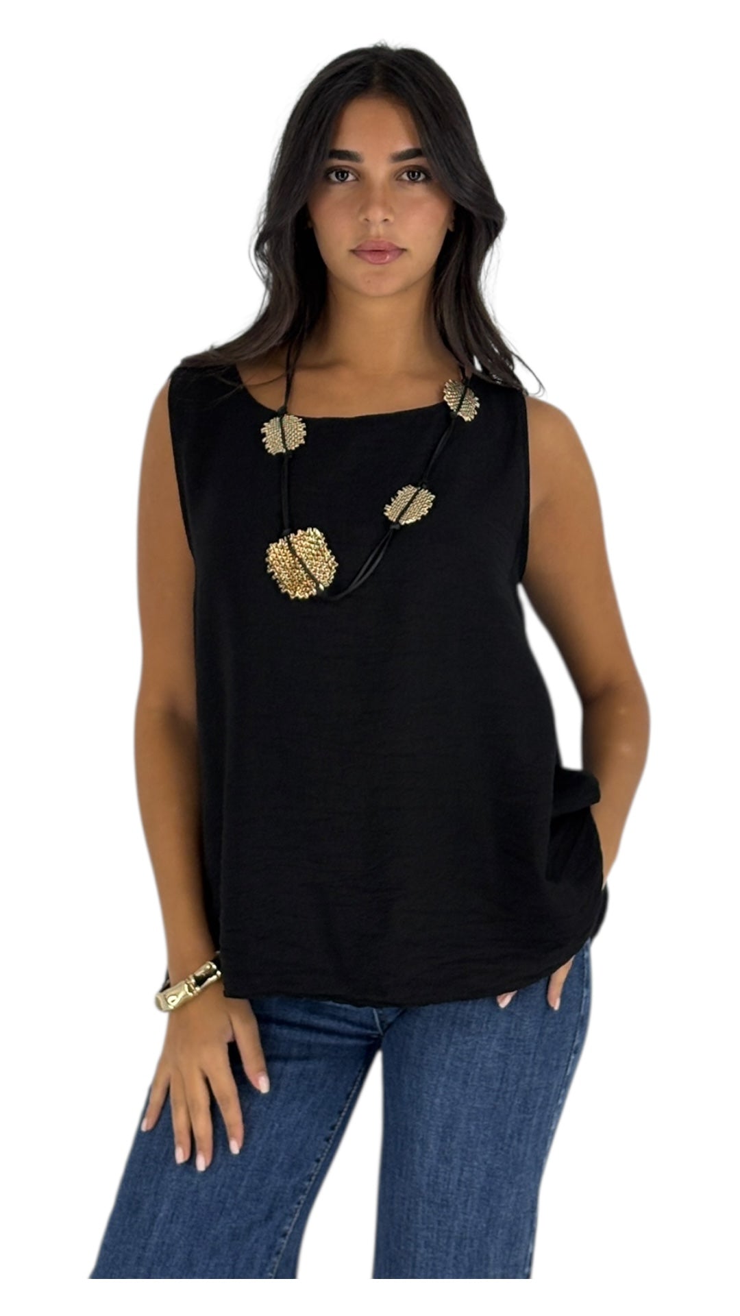 Rushi Black Top