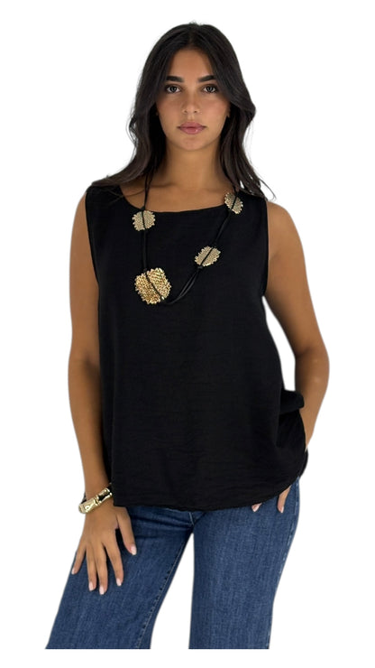 Rushi Black Top