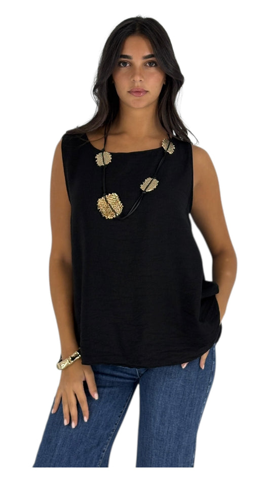 Rushi Black Top