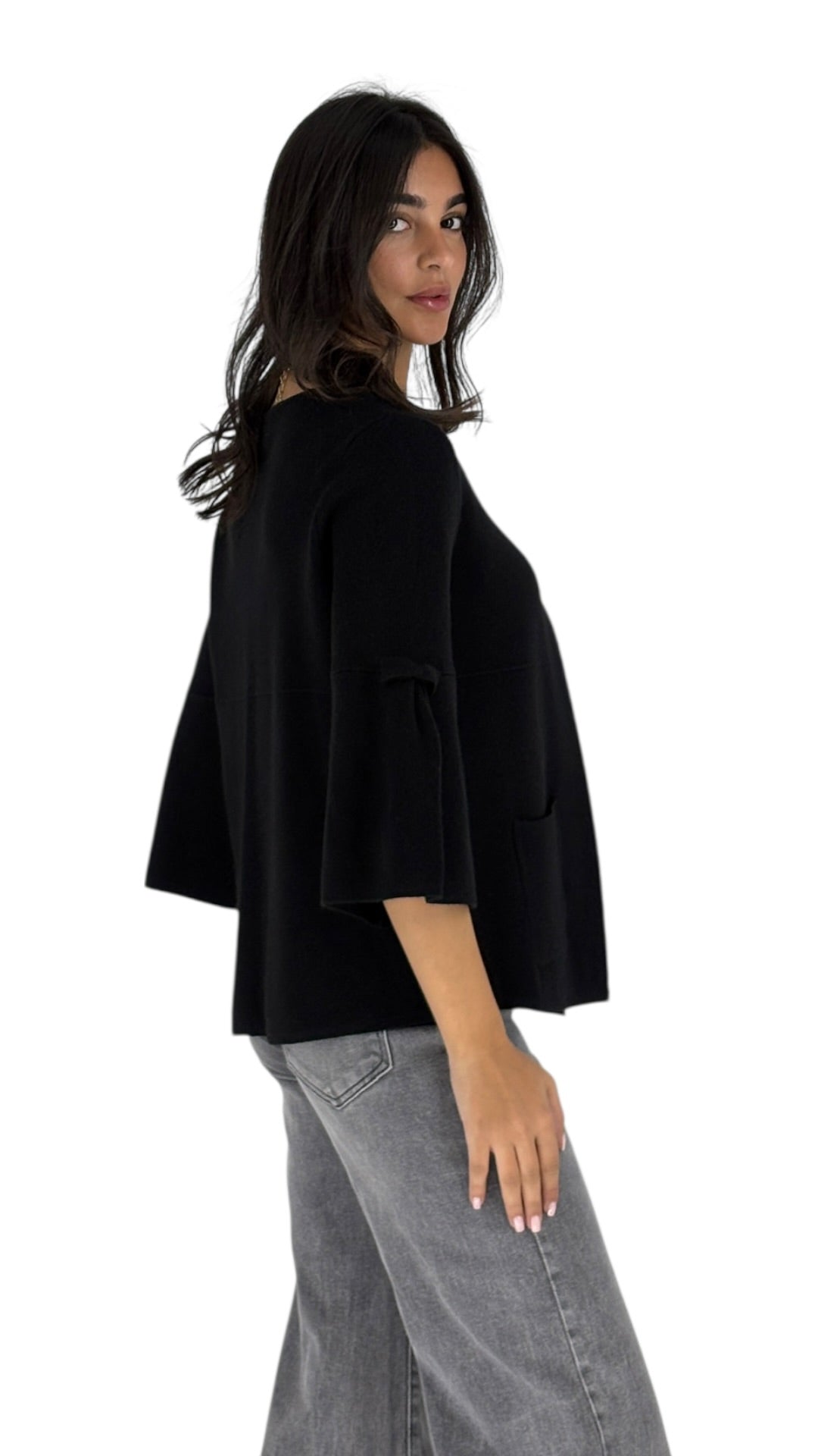 Zowi Black Cardigan