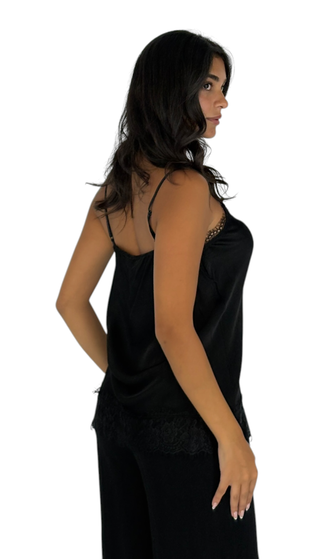 Aziza Black Camisole