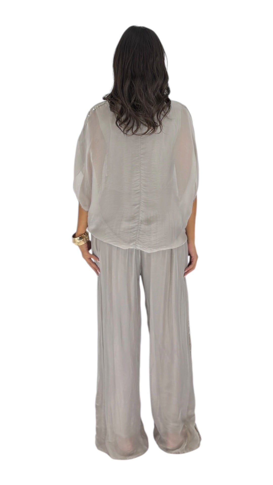 Alia Taupe Pants