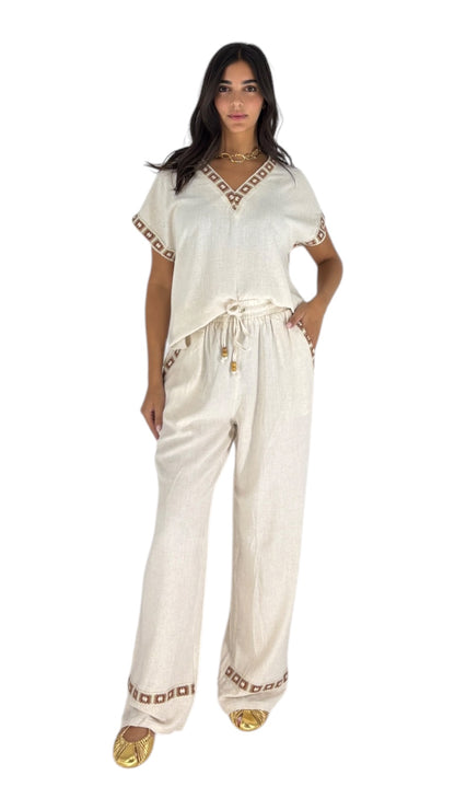 Hala Beige Pants