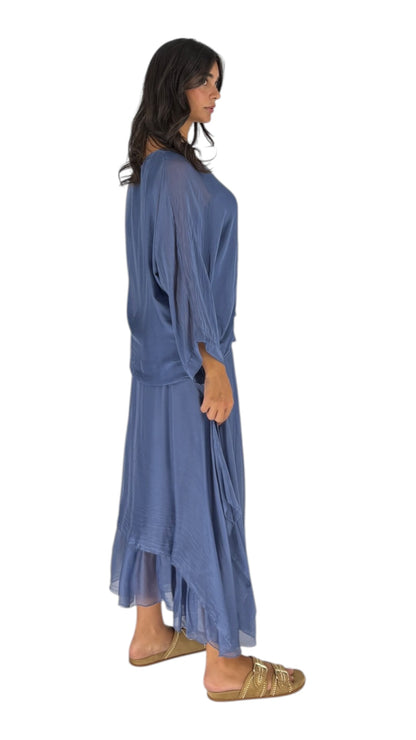 Mena Blue Skirt