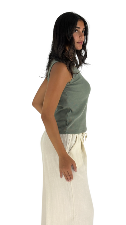 Hend Kaki Top