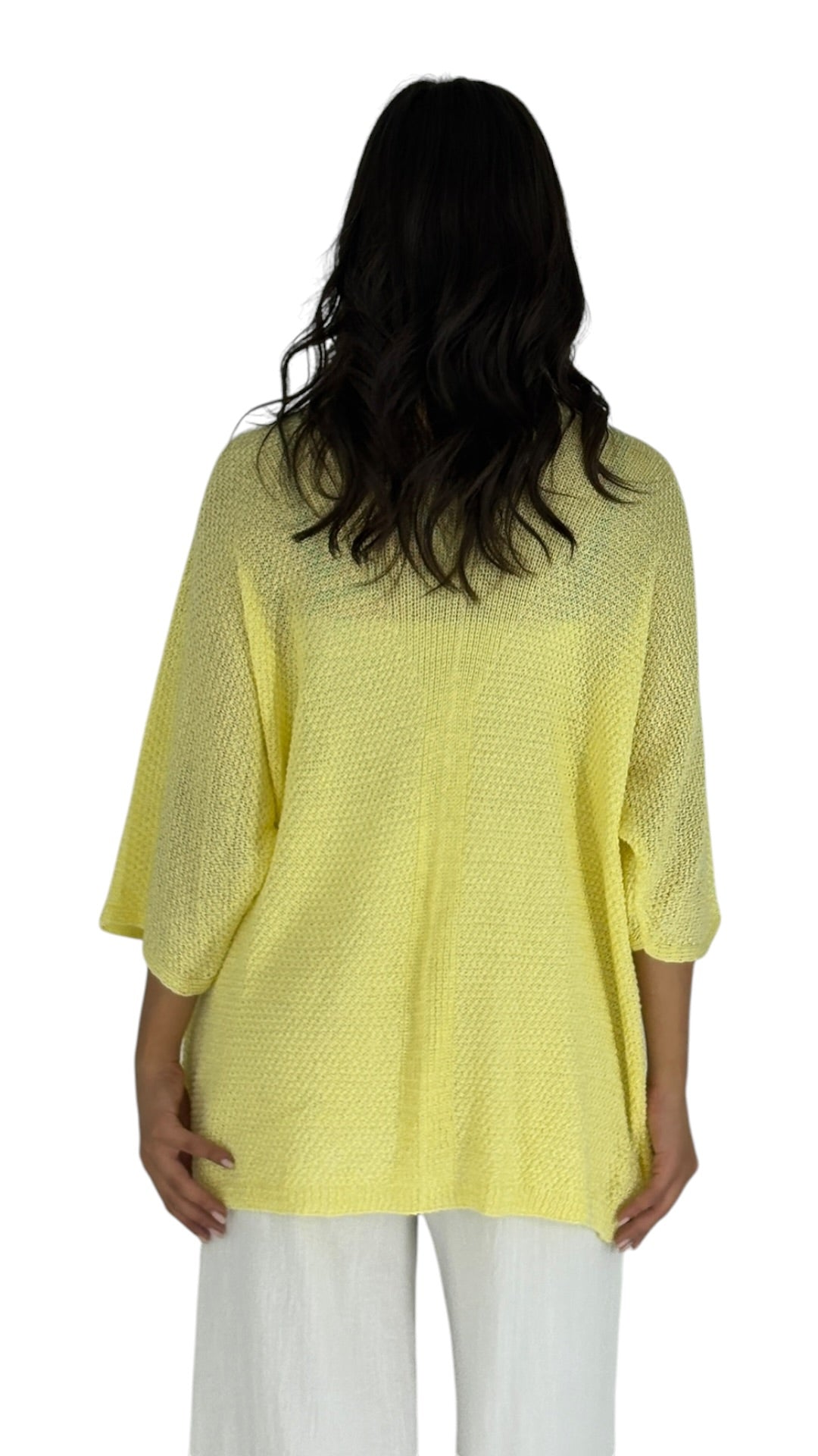 Locs Yellow Cardigan
