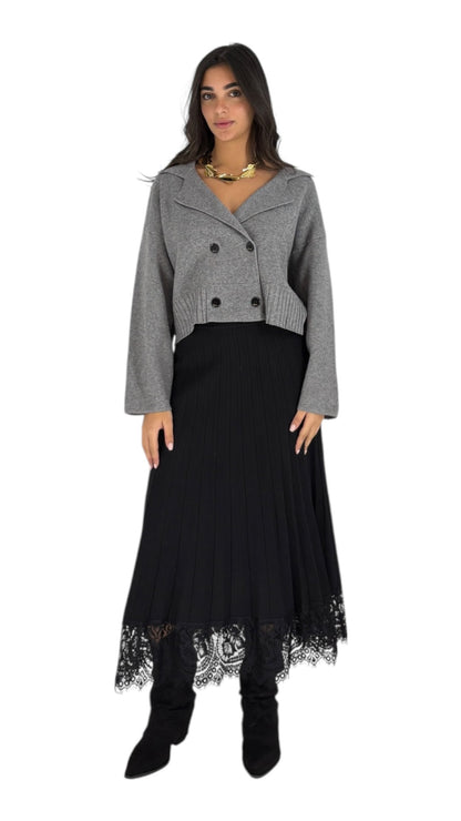 Vidya Black Skirt