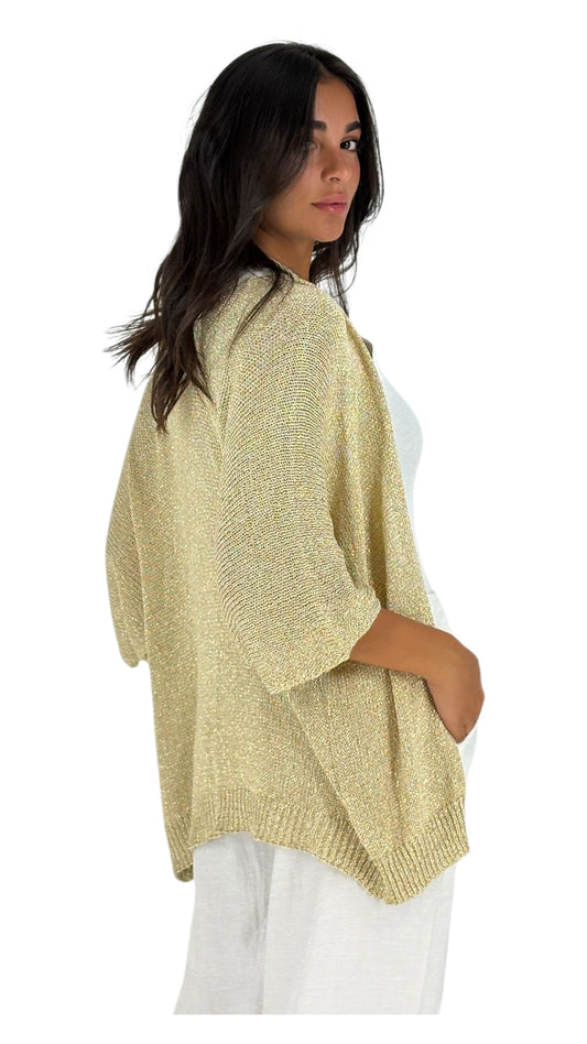 Jace Gold Cardigan