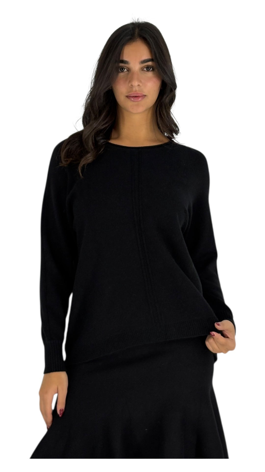 Andria Black Sweater