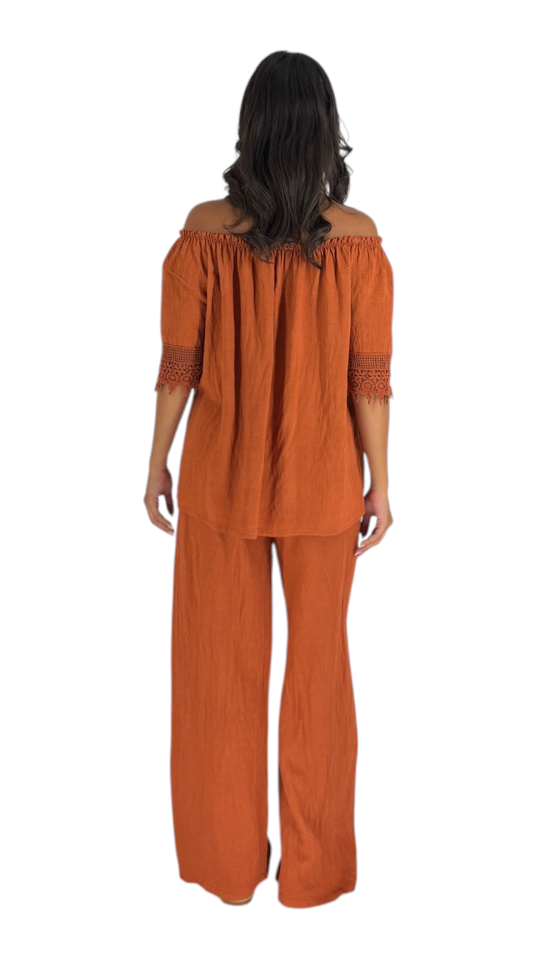 Liz Terracotta Pants