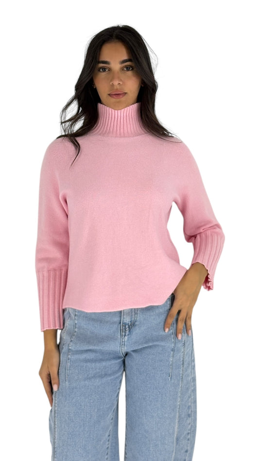 Dovie Pink Sweater
