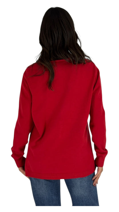 Mircel Red Cardigan