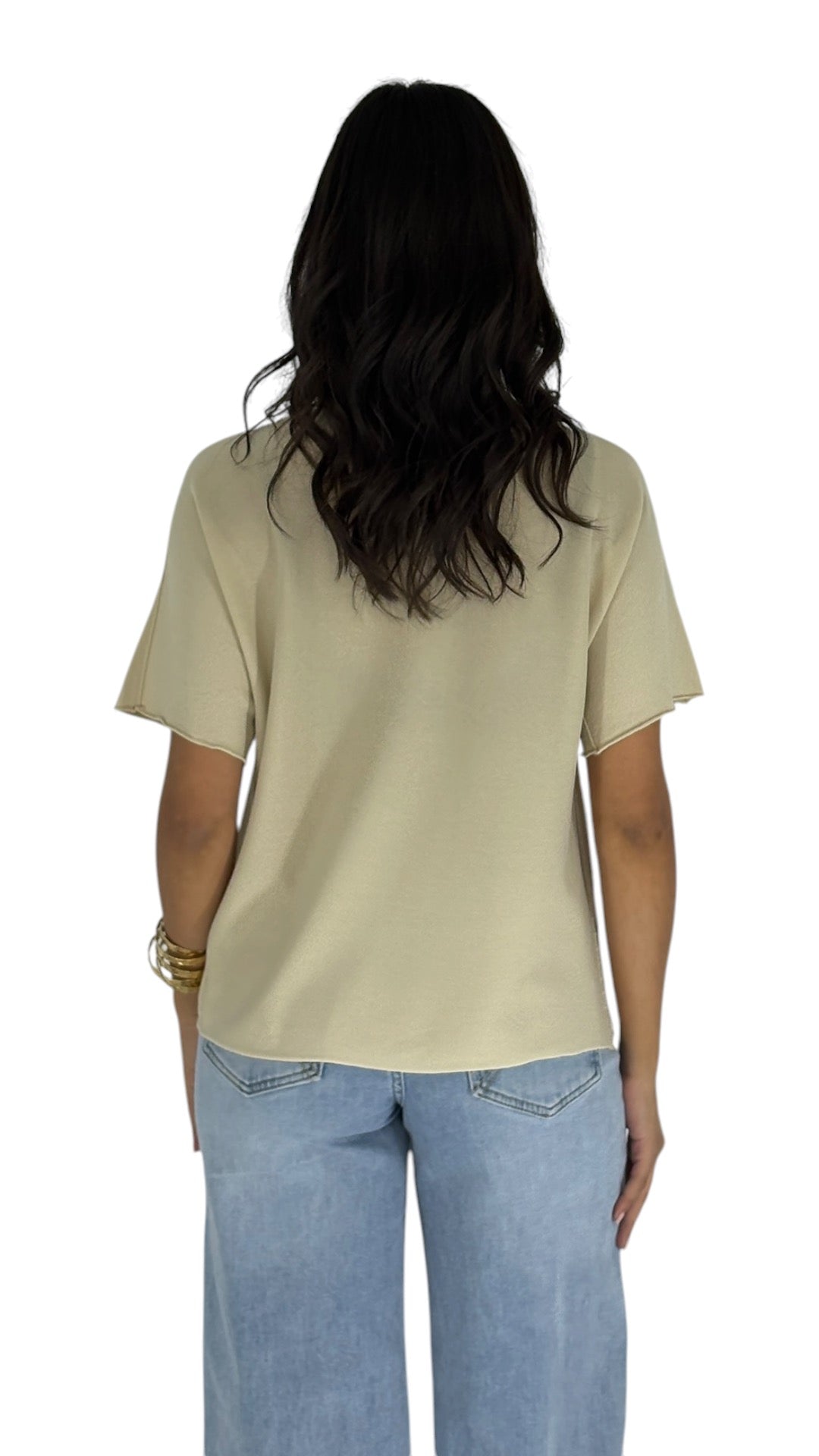 Sima Beige Top