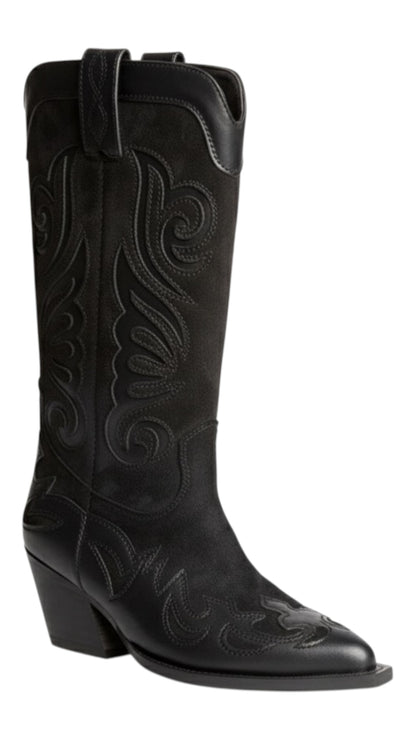 Suna Black Texas boots