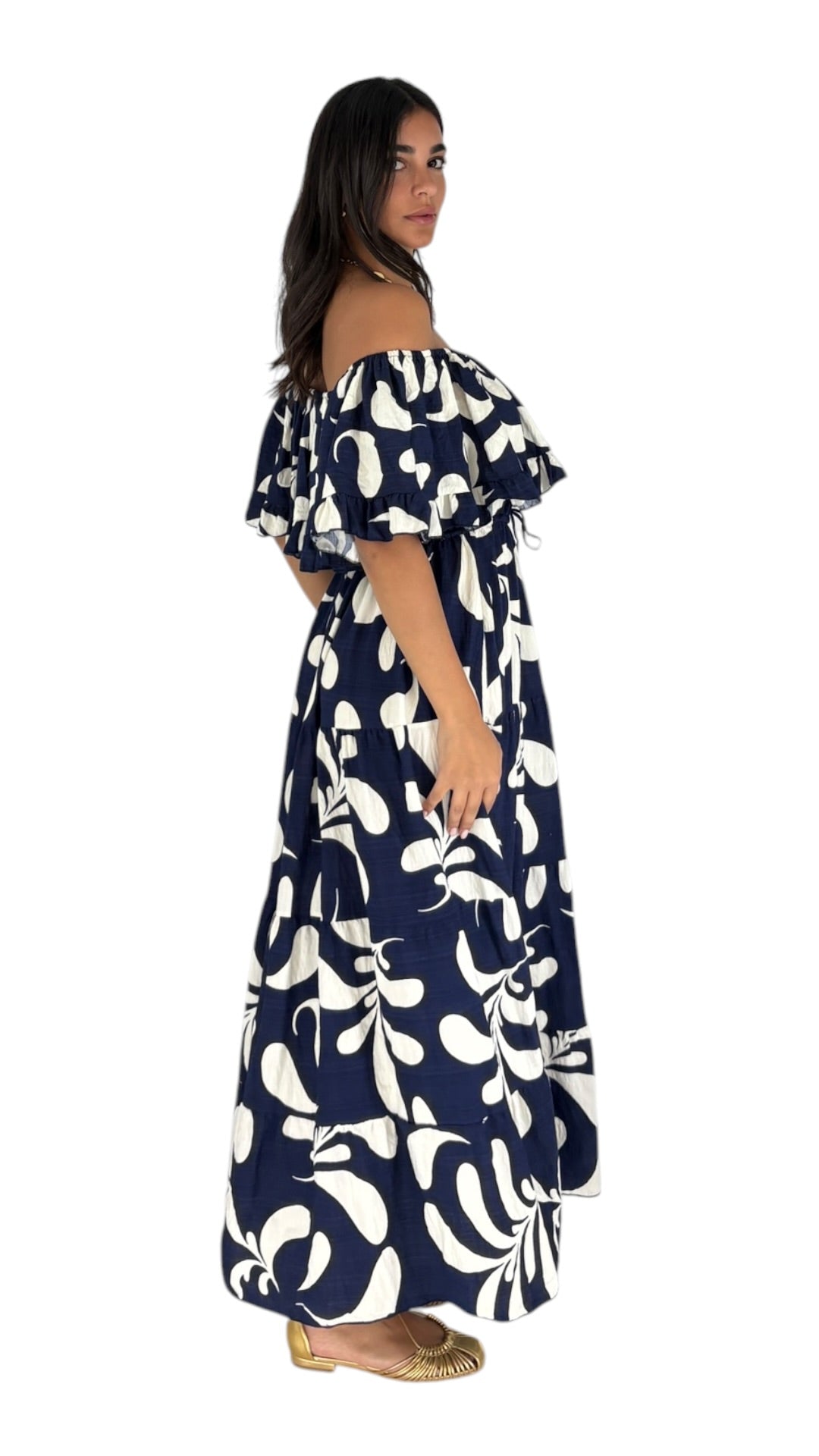 Sabrin Navy Dress