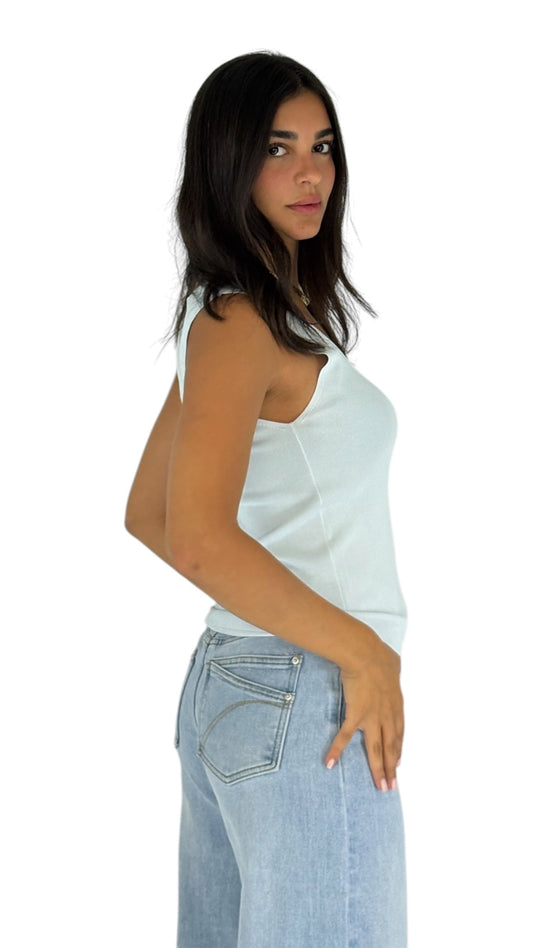 Noelle Blue Top