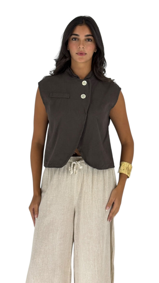 Himo Brown Top