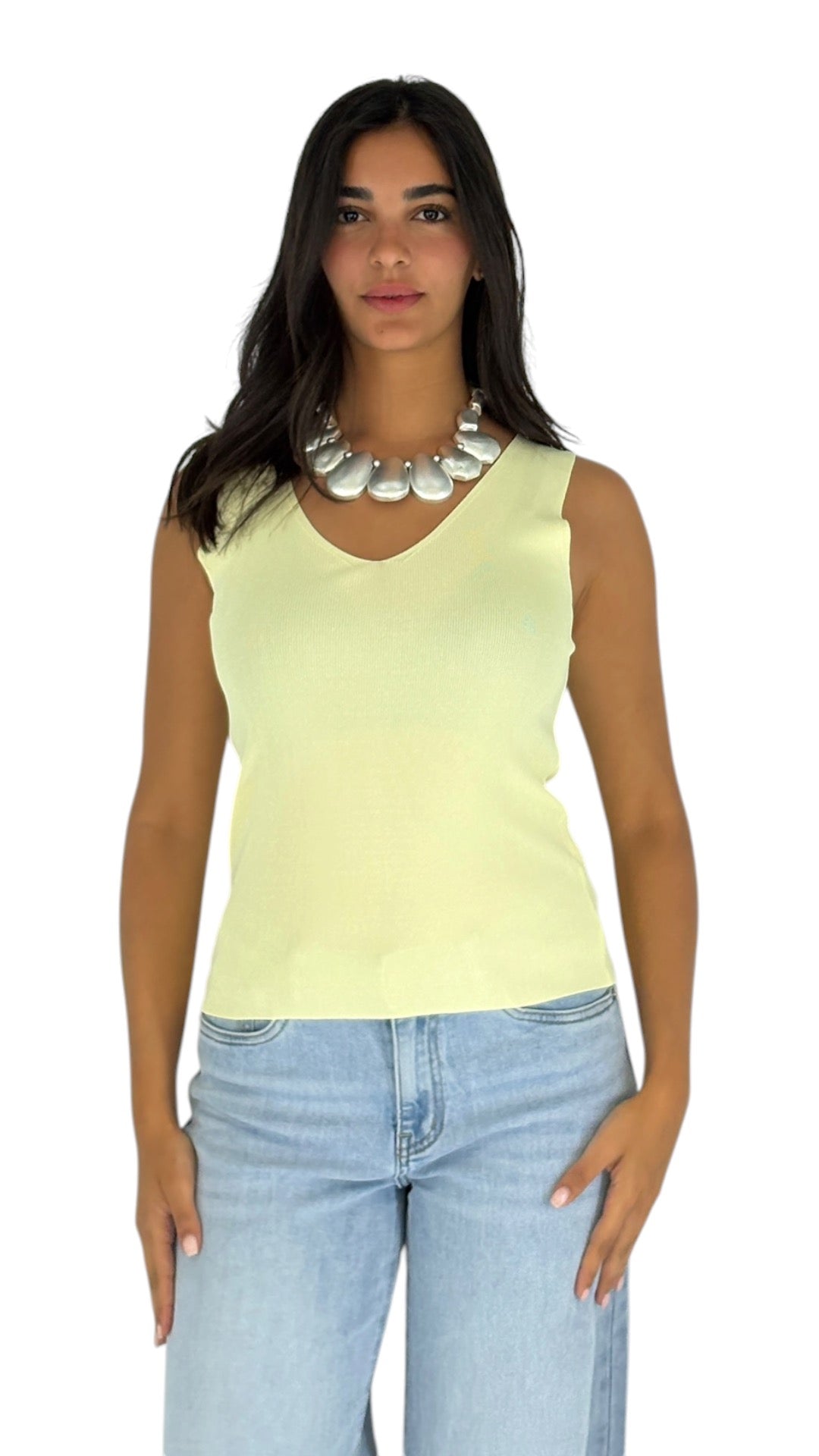 Noelle Yellow Top