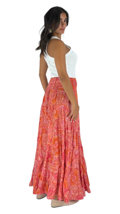 Virona Pink/Orange Skirt