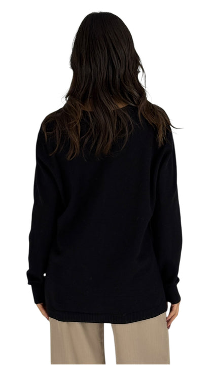 Mircel Black Cardigan
