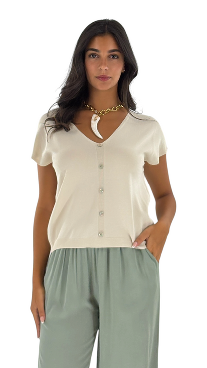 Myrene Beige Top
