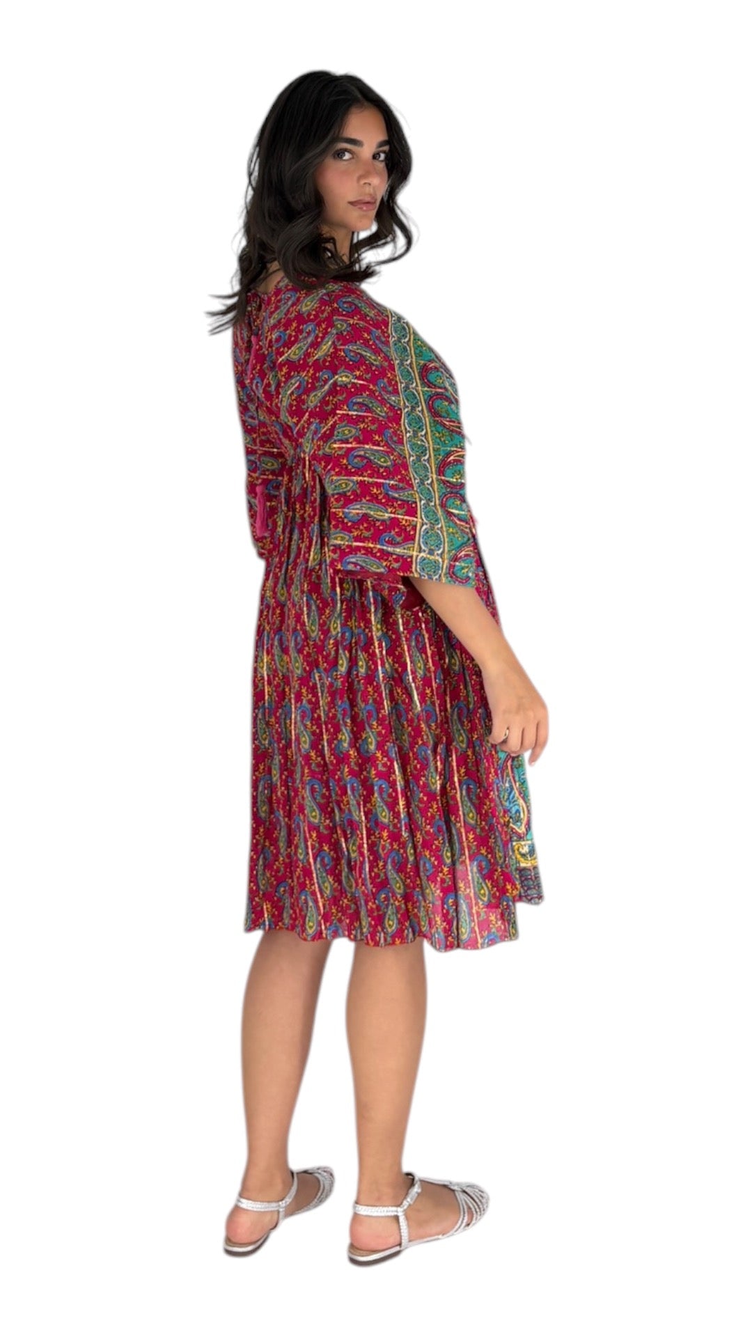 Nerva Fuchsia Dress