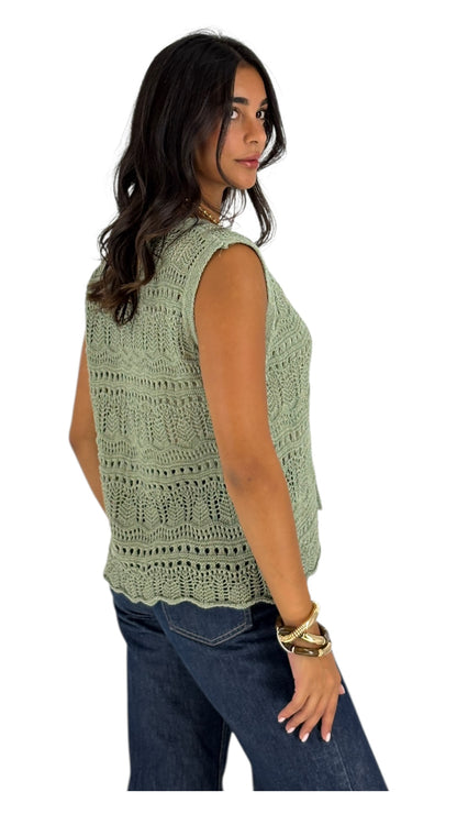 Loura Kaki Vest