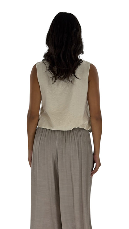 Merna Beige Top