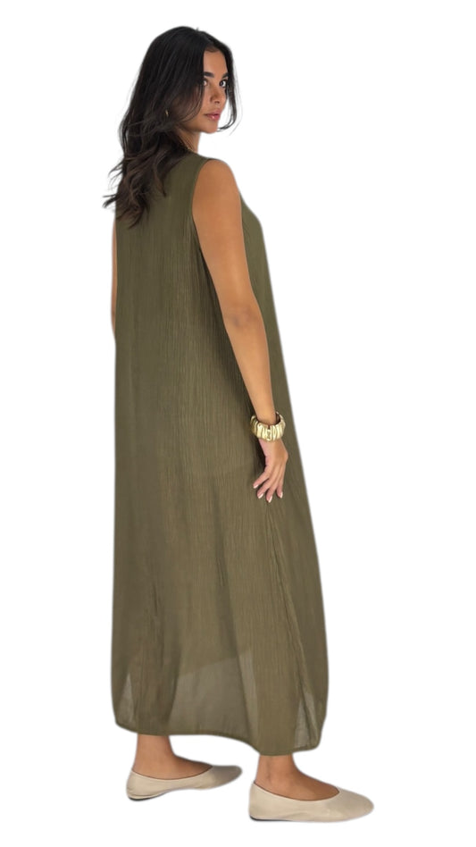 Holly Olive Green Dress