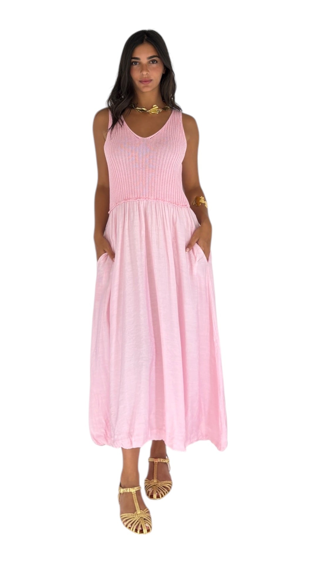Hiba Pink Dress