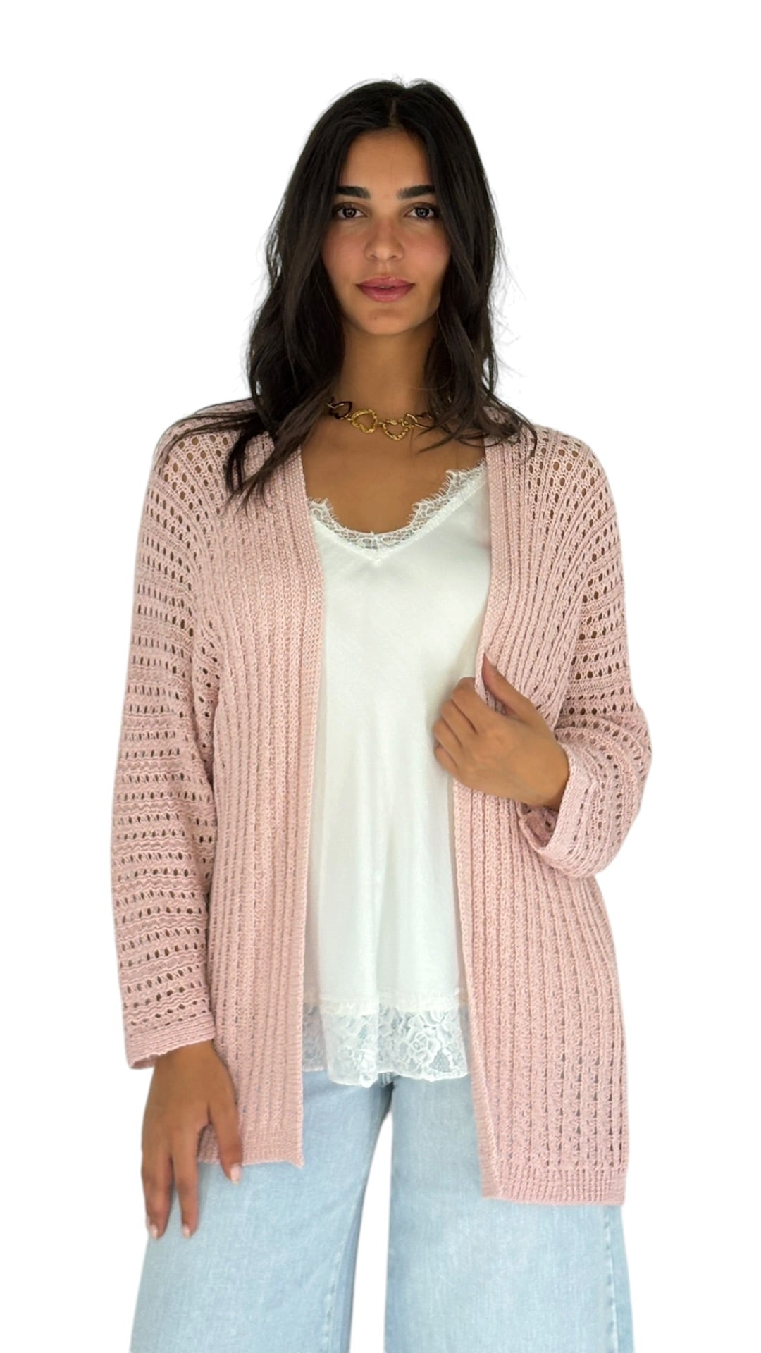 Klai Pink Cardigan