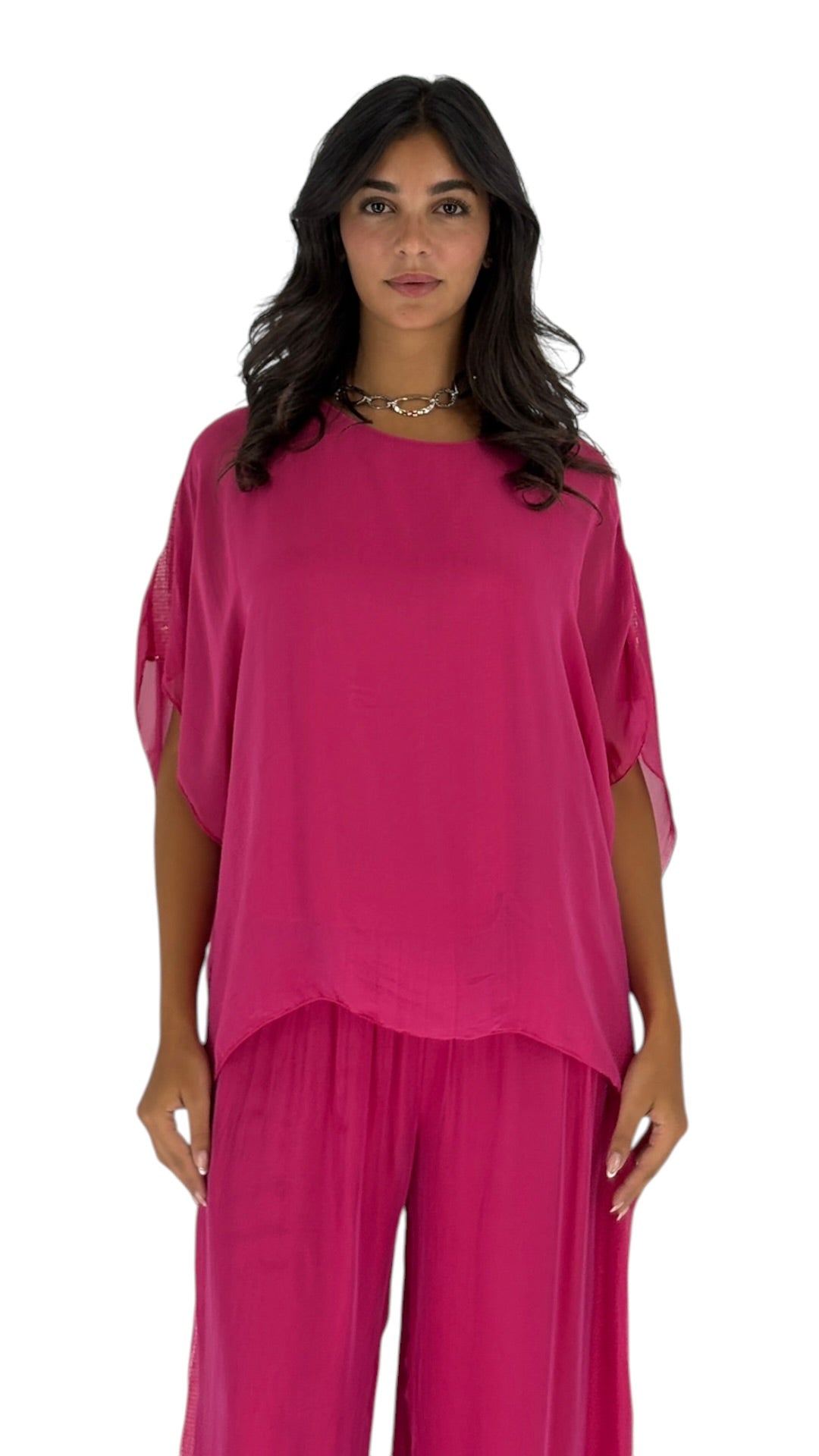 Alia Fuchsia Top