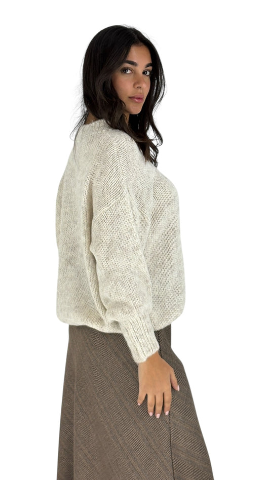 Nazli Beige Sweater