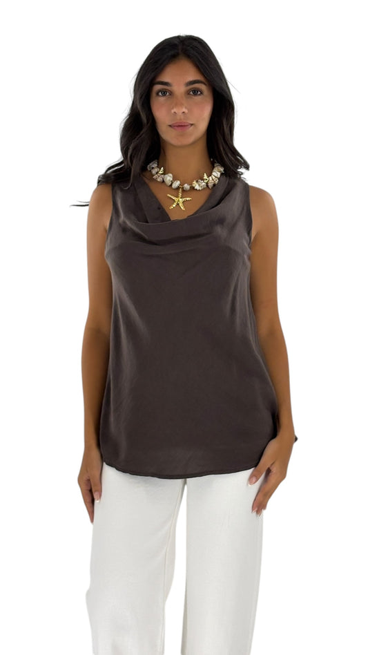Hanna Brown Top