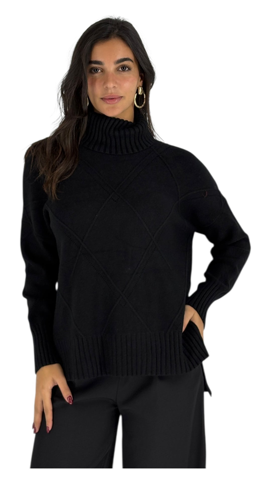 Cala Black Sweater